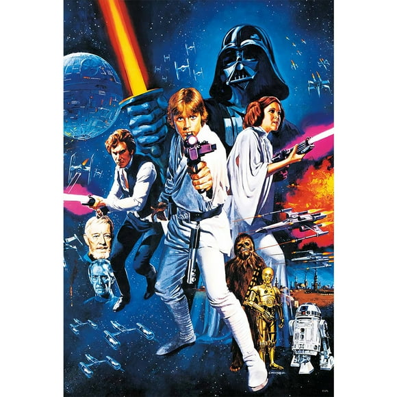 Peggybuy 5D DIY Full Round Drill Diamond Painting Star Wars Home Decoration (E2789)