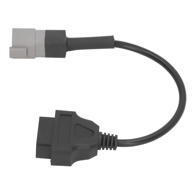 Cable de diagnóstico de pines, adaptador de cable de diagnóstico OB de 6 pines a 16 pines Adaptador de cable OB diseñado meticulosamente