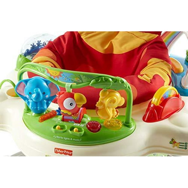 Fisher-Price Fitness Fun Folding Jumperoo Activity Center – Monkey Bunks