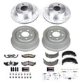 thumbnail image 3 of PowerStop Front and Rear Z36 Truck & Tow Brake Pad Rotor Drum and Shoe Kit Fits: JEEP Select Models K15073DK-36, 3 of 10