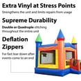 thumbnail image 5 of TentandTable Commercial Inflatable Bounce House - Rainbow Bouncy Castle, 5 of 8
