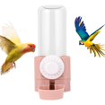 thumbnail image 3 of Bird Water Feeder, 500ml Automatic Bird Cage Feeder, Parrot Water Dispenser, Water Bird Feeder, Large Capacity Water Bottle Drinker for Hamster, Squirrel, Parrots, Guinea, 3 of 8