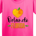 thumbnail image 4 of Inktastic Orlando Florida Orange in Heart Youth T-Shirt, 4 of 5