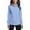 Dress Shirt Blue, variant on Just Blanks Ladies Dimension Knit Dress Shirt Gently Contoured Silhouette Open Collar, Battleship Grey, 4XL