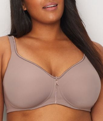 vanity fair women's body caress full coverage wirefree bra 72335