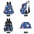 thumbnail image 4 of FORMRS Mini Backpack Purse for Women Quilted Travel Daypack Casual Shoulder Bag, Light Pink Jellyfish, 4 of 7