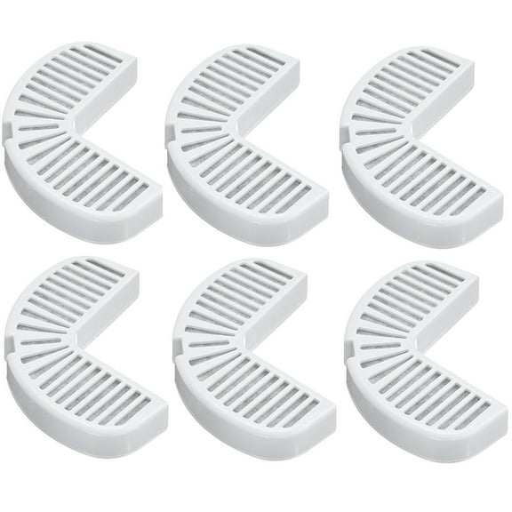 Pioneer Pet Replacement Filters for Ceramic and Stainless Steel Fountains, 2 Pack 6 filters