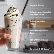 Isopure Zero Carb 100% Whey Protein Isolate Powder, Cookies & Cream, 25g Protein, About 15 Servings