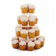 thumbnail image 1 of Multi-layer display stand for acrylic cupcakes, 1 of 1