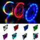 thumbnail image 4 of Ventiladores LED para computadora Moda de doble cara de bajo ruido de 4 pines Fuente de alimentación para computadora Ventilador Luz LED Disipador de calor Enfriador Inevent PJ8111-01B, 4 of 7