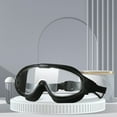 thumbnail image 3 of One-piece Swimming Goggles No Leaking Silicone Anti Fog High-definition TransparentLenses Swim Glasses with Ear Plugs for Adult, 3 of 7