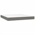 thumbnail image 6 of moobody Box Spring Bed with & Dark Gray California King Fabric, 6 of 7