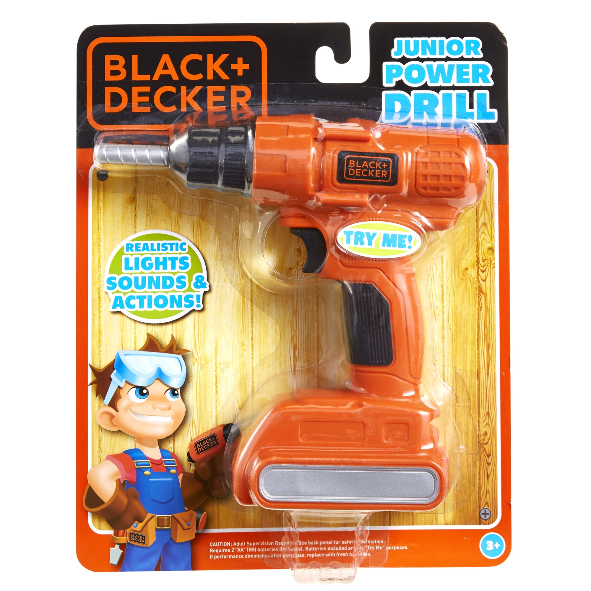 black and decker toy drill