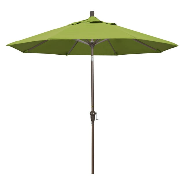 California Umbrella 9 ft. Sunbrella Aluminum Auto Tilt Market Umbrella