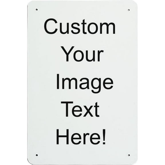 PPFINE Custom Metal Signs Personalized Tin Chic Sign Kitchen Bar Pub Coffee Shop Garage Decor Metal Plate Sign Home Man cave Decor Outdoor Street Road Backyard Signs,Novelty Gifts,8x12in