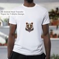 thumbnail image 2 of 10 Pieces Heat Transfer Patterns T-Shirt Clothes Printing Decals Adults Machine Decals Sheets Household DIY Crafting Fabric Making Accessories Type 1, 2 of 8