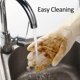 thumbnail image 4 of SZTXJ 3 Pairs of Cleaning Gloves, Dishwashing Gloves, Heavy Duty Reusable Rubber Kitchen Gloves, Bathroom, White, Size M, 4 of 4