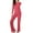Red, variant on Cqxid525 Thermal Underwear Women Ultra-Soft Set De Rong Thermal Underwear Tight Sleepwear Women's Autumn Clothing Autumn Pants Set Winter Warm Top & Bottom 1PC