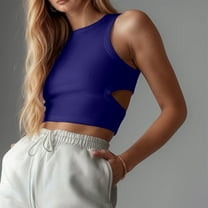 Stylish Women's Tanks and for Everyday and Casual Wear Sleeveless Hollow Out Design for Summer with Jeans and Sports Pants Baseball Top for Women Womens Camisole Silk Tunic Athletic Cropped Top