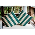 thumbnail image 3 of Simply Daisy 20" x 20" Graduated Stripe Nautical Indoor/Outdoor Throw Pillow, 3 of 3