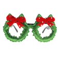 thumbnail image 1 of Novedad adornos navideños relucientes gafas relucientes gafas decoración niños de navidad, 1 of 9