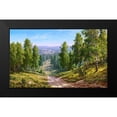 thumbnail image 2 of Basov, Sergej 24x16 Black Modern Framed Museum Art Print Titled - Remote place, 2 of 5