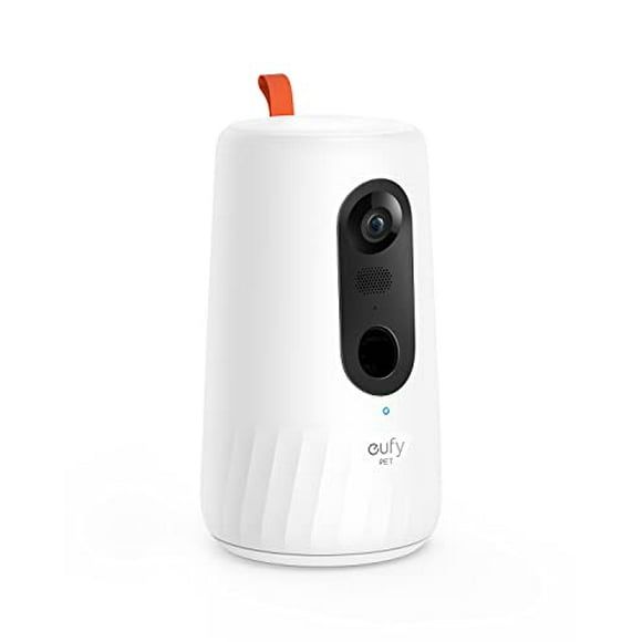 eufy Security Pet Camera for Dogs and Cats, On-Device AI Tracking and Pet Monitoring, 360? View, 1080p, with Treat Dispenser, Local Storage, 2-Way Audio, Phone App, No Monthly Fee, Motion Only Alert