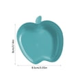 thumbnail image 3 of Fesfesfes Assiettes de Souper Réutilisables, Vaisselle pour Repas Intérieurs et Extérieurs, Sorties de Camping avec Base Antidérapante en Silicone de Qualité Alimentaire 3,35 X 3,15 Pouces Vert, 3 of 5