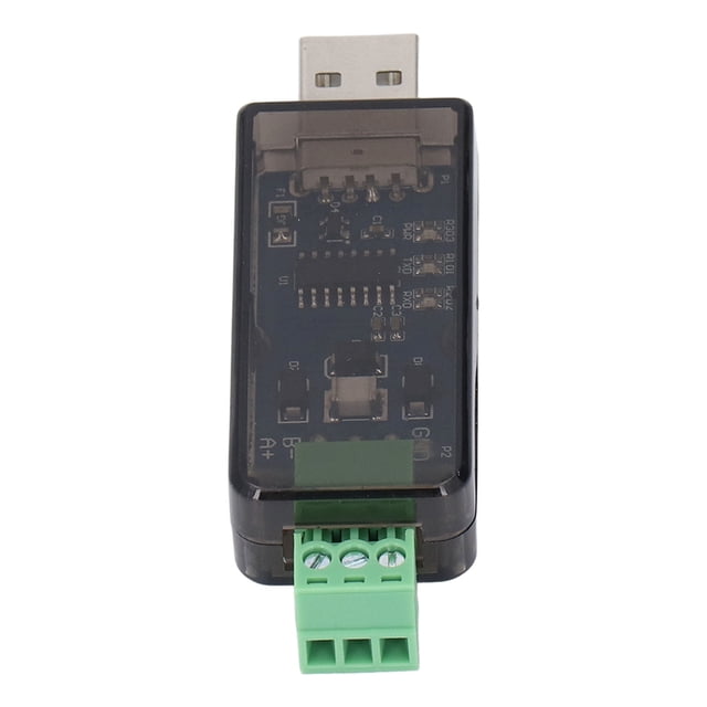 USB To RS485 Converter Adapter, CH343G Chip Drive Prevent Overcurrent Non Static USB RS485 Converter Low Power Consumption with Resettable Fuse for Scanners