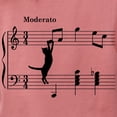 thumbnail image 3 of CafePress - Cat Jumping To Note T Shirt - Womens Comfort Colors® Shirt, 3 of 4