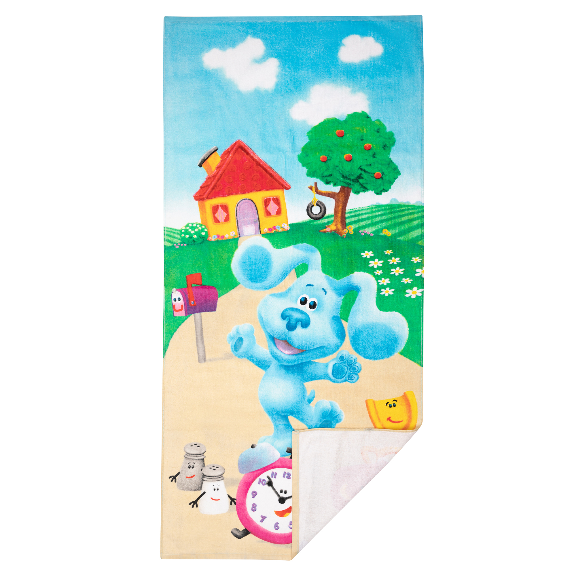 Kids 2-Piece Character and Stripe Cotton Beach Towel Bundle Set - image 6 of 11