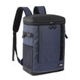 thumbnail image 2 of Mochila más fresca Mochila térmica para adultos con asa Bolsa de picnic de 20 l Mochila más fresca para el almuerzo Enfriador de playa para viajes de Azul, 2 of 8