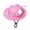 A462 Pink L, variant on Princess Pet Cap Round Brim Dog Visor Hat Summer Outdoor Dog Breathable Sun Protection Cap Pet Hats Birthday Gift For Pet Dog Cat M