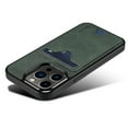 thumbnail image 6 of Allytech Wallet Case for iPhone 15 Pro with Card Holder, Ultra Thin Lightweight Retro PU Leather Kickstand Shockproof Anti-Scratch Back Case for Women Men - Green, 6 of 7