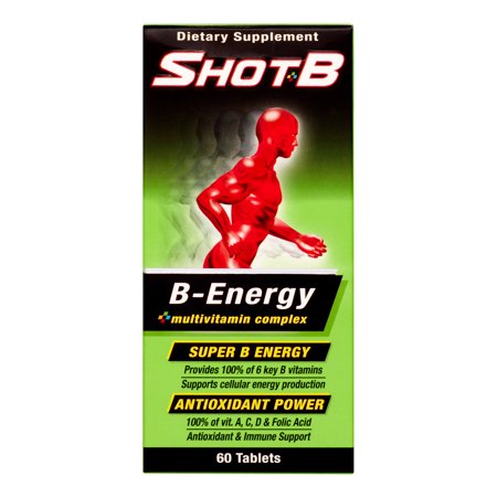 Shot B-Energy Multivitamin Complex Dietary Supplement - 60 CT60.0
