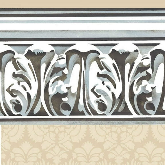 Detailed Molding Wall Stencil SKU #2692 by Designer Stencils