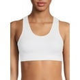 thumbnail image 3 of Jockey Essentials Women's Low Impact Seamless Racerback Sports Bras, 2-Pack, 3 of 3