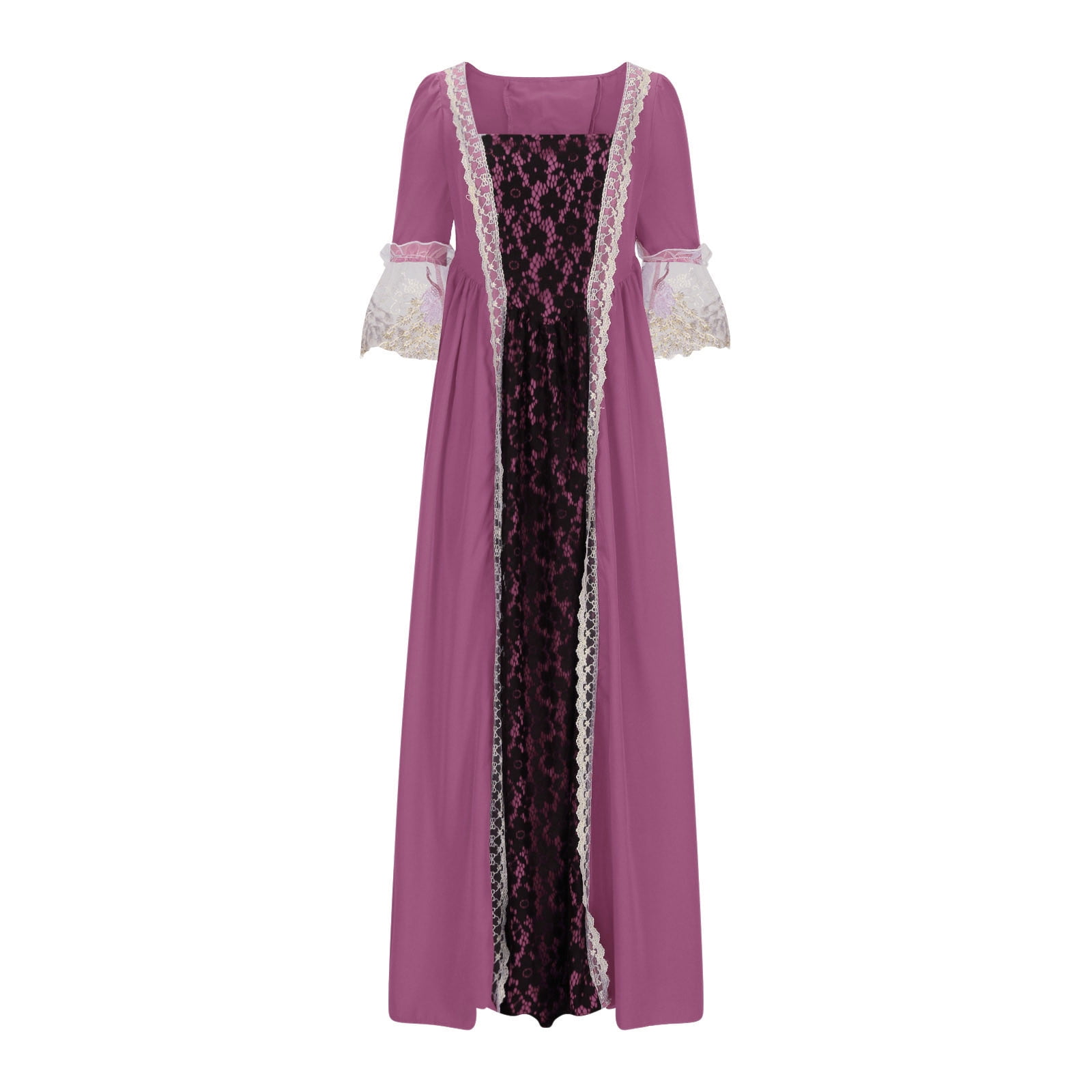 Gothic Victorian Dresses for Women Classic Court Costumes Queen Ball Gown Masquerade Dress