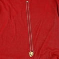 thumbnail image 2 of Collar de Moda Shaofei 2 Pcs con Colgante de Hoja de Palma Dorado, 2 of 2