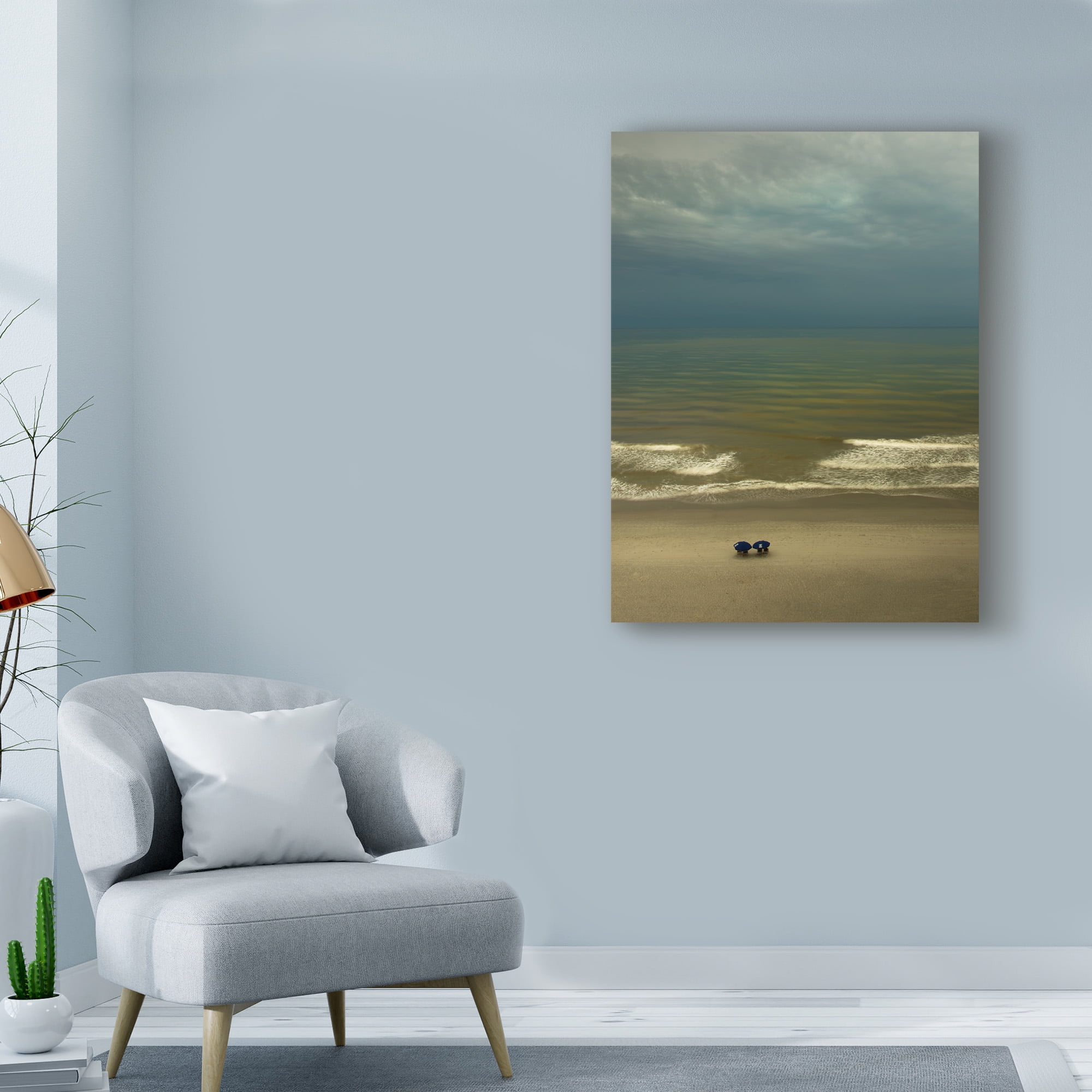 Trademark Fine Art 'After The Storm Clouds' Canvas Art by Natalie Mikaels
