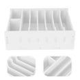 thumbnail image 1 of OUNONA Rectangular Cash Organizer Tray 1Pack White Wood Money Tray for Supermarkets, 1 of 6