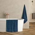thumbnail image 5 of GLAMBURG Premium Cotton 4 Pack Bath Towel Set - 100% Pure Cotton - 4 Bath Towels 27x54 - Ideal for Everyday use - Ultra Soft & Highly Absorbent - Mineral Blue, 5 of 7