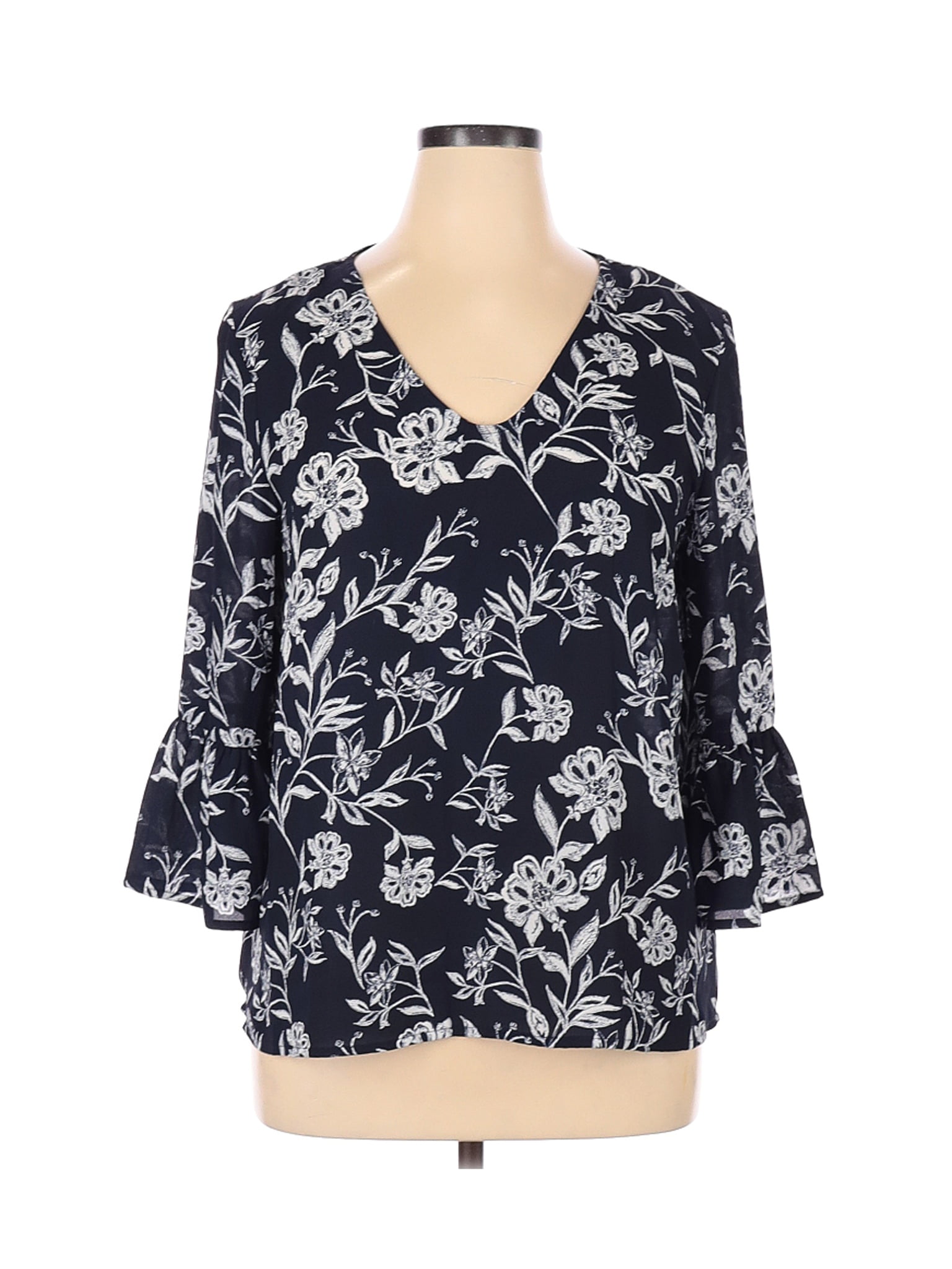 Liz Claiborne PreOwned Liz Claiborne Women's Size XL 3/4 Sleeve