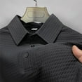 thumbnail image 4 of YDLCAFD Men Spring and Summer Fashion Loose Lapel Short Sleeve Top T Shirt Shirt Top, 4 of 7