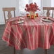 thumbnail image 2 of Mantel de Tela a Cuadros Brillantes, Redondo de 70 Pulgadas, Rojo, 2 of 7