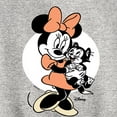 thumbnail image 3 of Disney - Minnie Mouse & Figaro Hugs - Youth Crewneck Fleece Sweatshirt, 3 of 5