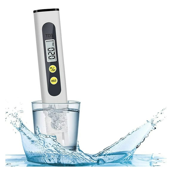 PH Meter for Water Hydroponics Digital PH Tester Pen 0.01 High Accuracy Pocket Size with 0-14 PH Measurement Range for Household Drinking, Pool and Aquarium