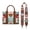Brown, variant on Women's Wrangler Purse - Stylish Western Aztec Tote Bag with Guitar Strap Boho Chic Design for Every Occasion, Jean
