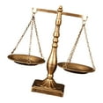 thumbnail image 5 of Balance Scale Tray Unique Iron Organizer Vintage Home Centerpiece for Office Students Living Room, 5 of 9