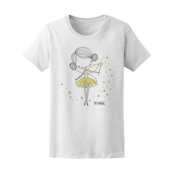 Cute Little Fairy Do Magic Tee Women's -Image by Shutterstock